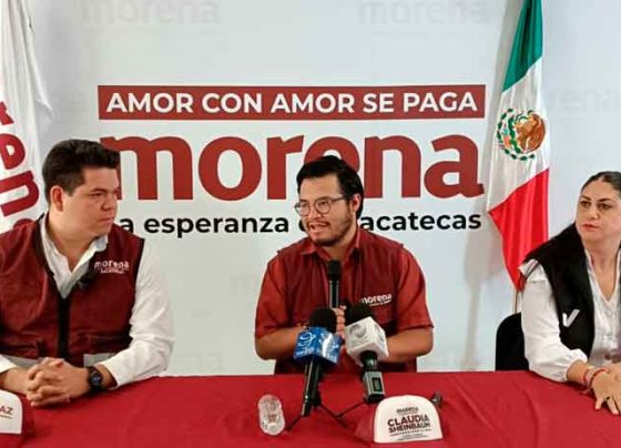 Celebra Morena Zacatecas triunfo de Sheinbaum Pardo en debate presidencial