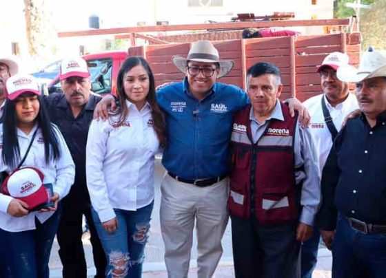 Saúl Monreal, en Villa de Cos asume el compromiso con propietarios de Pozo de Riego