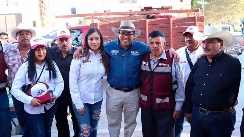 Saúl Monreal, en Villa de Cos asume el compromiso con propietarios de Pozo de Riego