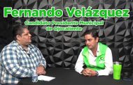 Entrevista a Fernando Velázquez, Candidato Presidente Municipal de Ojocaliente