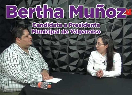 Entrevista a Bertha Muñoz, Candidata a Presidenta Municipal de Valparaíso