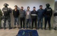 Asestan Fuerzas de Seguridad duro golpe a grupo delincuencial; detienen a cinco presuntos generadores de violencia y aseguran 400 kg de probable droga