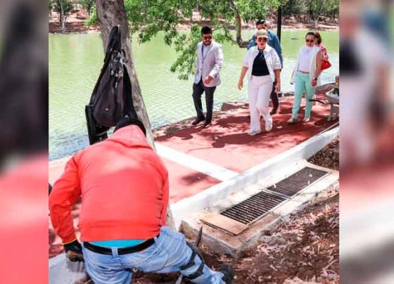 Supervisa Presidenta Honorífica del SEDIF avances de mantenimiento en el Parque y Zoológico La Encantada
