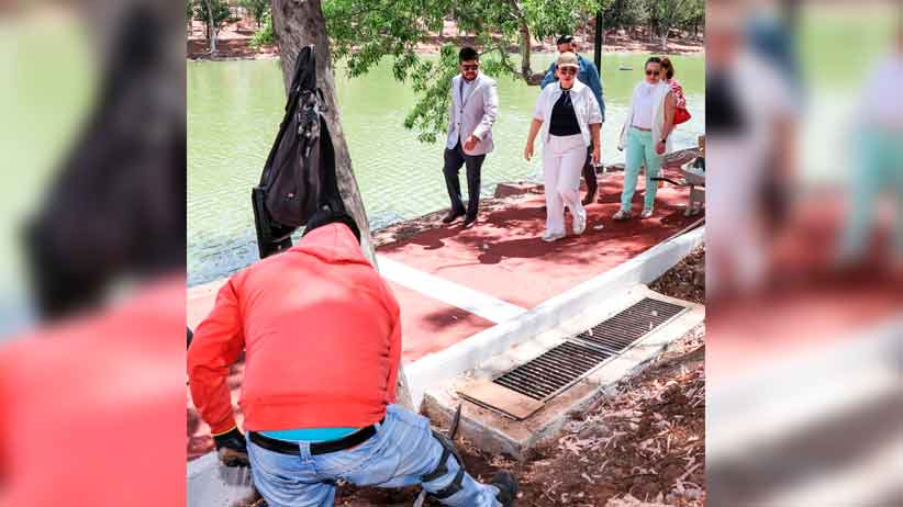 Supervisa Presidenta Honorífica del SEDIF avances de mantenimiento en el Parque y Zoológico La Encantada