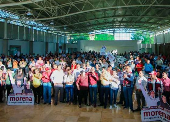 En convivencia con cientos de docentes reconoce Pepe Saldívar al magisterio guadalupense