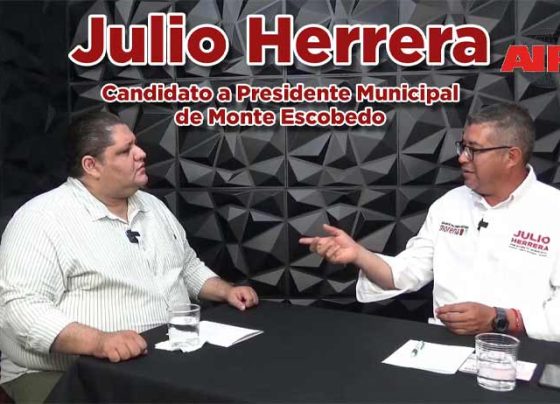 Entrevista a Julio Herrera, Candidato a Presidente Municipal de Monte Escobedo