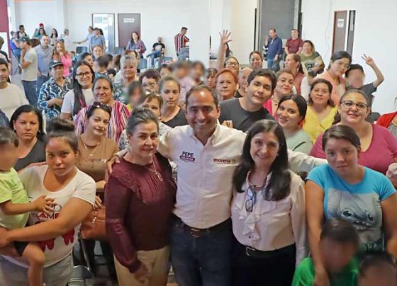 Es compromiso de Claudia Sheinbaum y Pepe Saldívar, entregar becas universales para niños de preescolar, primaria y secundaria públicas