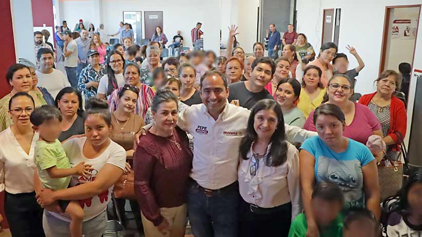 Es compromiso de Claudia Sheinbaum y Pepe Saldívar, entregar becas universales para niños de preescolar, primaria y secundaria públicas
