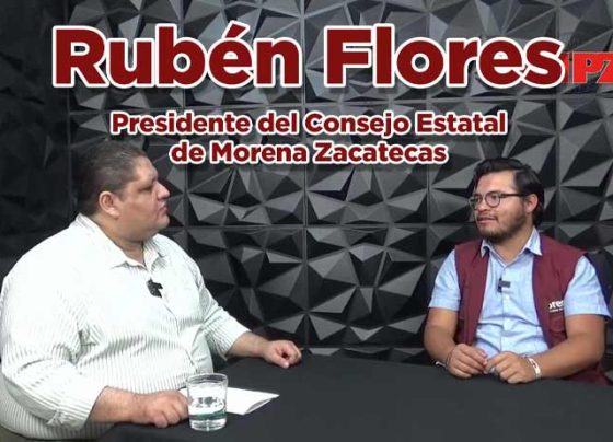 Entrevista a Rubén Flores, Presidente del Consejo Estatal de Morena Zacatecas
