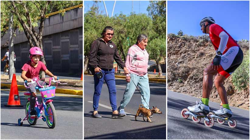 Ejercicio, recreación y convivencia al aire libre, en Domingos Familiares por la Paz
