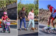 Ejercicio, recreación y convivencia al aire libre, en Domingos Familiares por la Paz