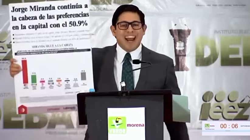 Destacan propuestas de Jorge Miranda durante debate electoral