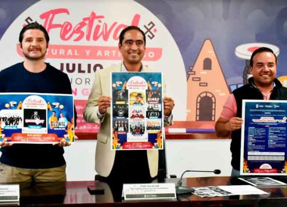 Todo listo para el Festival Cultural y Artístico de Julio 2024
