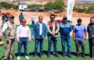 Supervisa Pepe Saldívar rehabilitación de campo de softbol