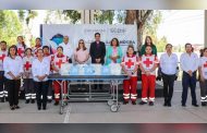 Otorga SEDIF donativo de implementos médicos a la Cruz Roja Mexicana
