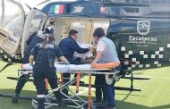 Salva vidas Gobierno de Zacatecas con traslados aeromédicos de pacientes