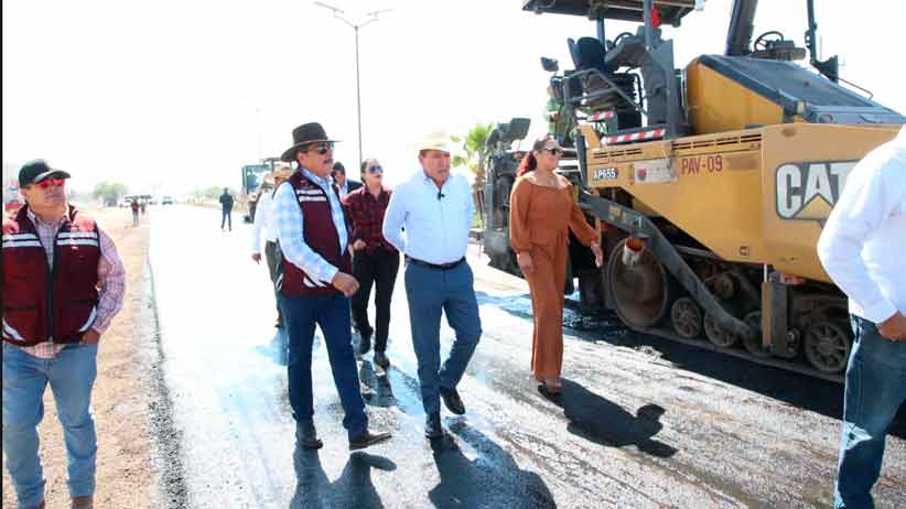 Rehabilita Gobernador David Monreal vialidades y carreteras de Fresnillo con 23.6 mdp