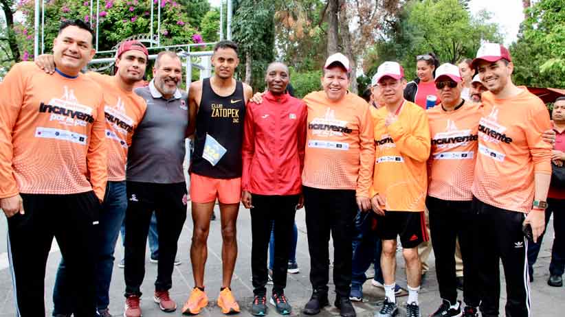 Cientos de familias y deportistas asisten a la Cuarta Carrera Incluyente por la Paz en Jerez; Gobernador David Monreal dio banderazo de salida