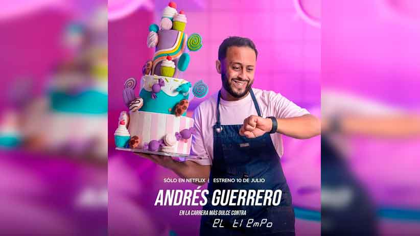 Destaca zacatecano Andrés Guerrero en la serie Pasteleros contra el tiempo, producción de Netflix
