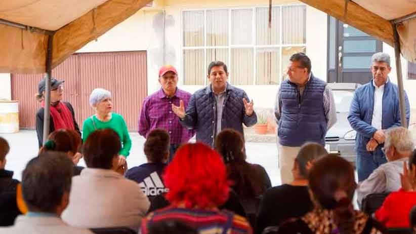 Mejora Jorge Miranda las condiciones de privada Chicomostoc en la Díaz Ordaz