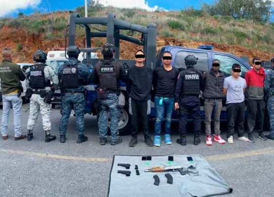 Detienen Fuerzas de Seguridad a cinco probables generadores de violencia