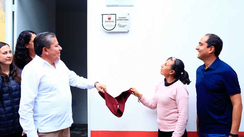 Dignifican viviendas de familias guadalupenses