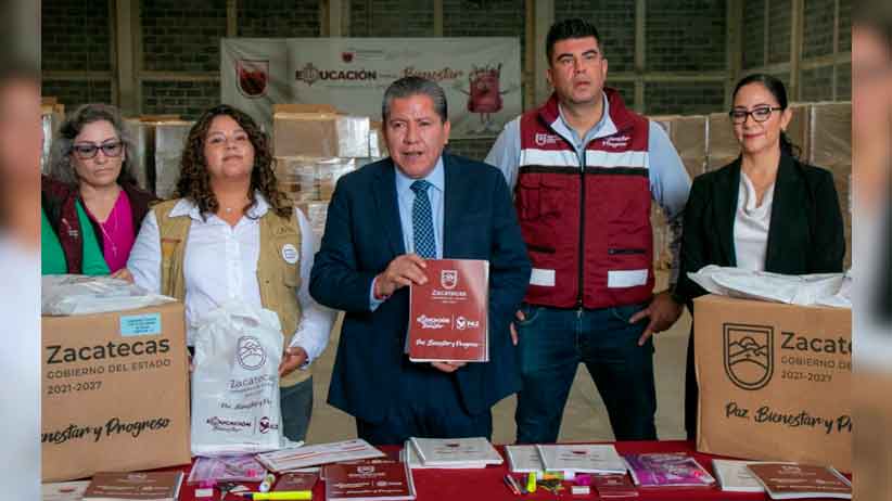 Beneficiará a 267 mil 248 alumnos el Programa de Útiles Escolares 2024: Gobernador David Monreal