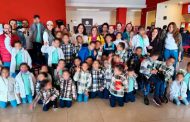 Niñas y niños de Casa Cuna “Plácido Domingo” disfrutan una mañana de cine