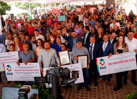 Encabeza Gobernador David Monreal Ávila inicio de la Feria Nacional de Empleo para la Juventud en Guadalupe