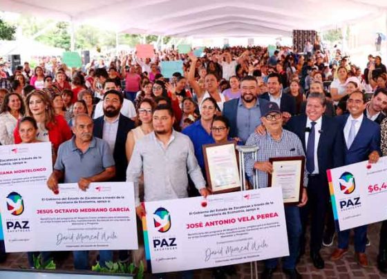 Gobierno de Zacatecas ha otorgado más de 9 mil becas de autoempleo durante 2024