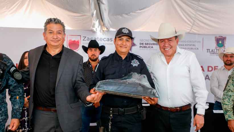 Fortalece Gobernador David Monreal la seguridad con infraestructura, uniformes y mejoras salariales a las policías municipales del sur de Zacatecas