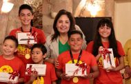 Reconoce Gobierno de Zacatecas a niños ganadores del Concurso Internacional de Matemáticas celebrado en España