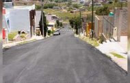Verifica Jorge Miranda reencarpetamiento de calles en Lomas Bizantinas