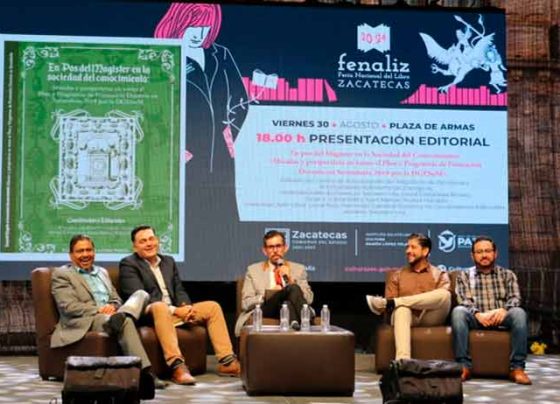 Presenta Manuel R. Montes su novela “Instrumentos de naufragio”, en la Feria del Libro de Zacatecas 2024
