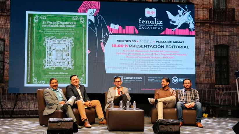 Presenta Manuel R. Montes su novela “Instrumentos de naufragio”, en la Feria del Libro de Zacatecas 2024