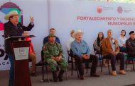 Fortalece Gobernador David Monreal a las corporaciones municipales de seguridad con patrullas y mejores salarios
