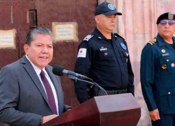 Refrenda Gobernador David Monreal compromiso para lograr un Zacatecas con paz y bienestar