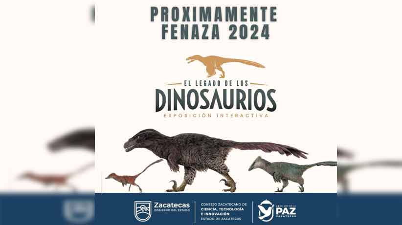Llega a Zacatecas exposición interactiva “El Legado de los Dinosaurios”