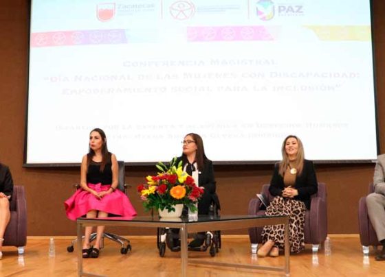 Ofrece Gobierno de Zacatecas conferencia magistral en conmemoración al Día Nacional de las Mujeres con Discapacidad