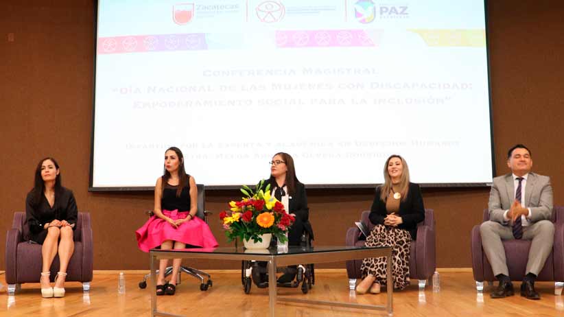 Ofrece Gobierno de Zacatecas conferencia magistral en conmemoración al Día Nacional de las Mujeres con Discapacidad
