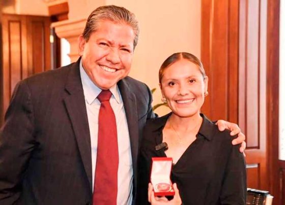 Reconoce atleta zacatecana Ilse Guerrero impulso del Gobernador David Monreal al deporte