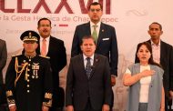 Encabeza Gobernador David Monreal ceremonia del 177 aniversario de la gesta heroica de Chapultepec