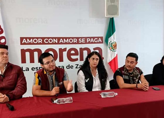 Celebra Morena Zacatecas los nombramientos para la nueva dirigencia nacional