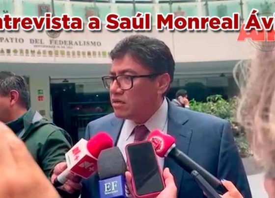 Entrevista a Saúl Monreal Ávila (Video)
