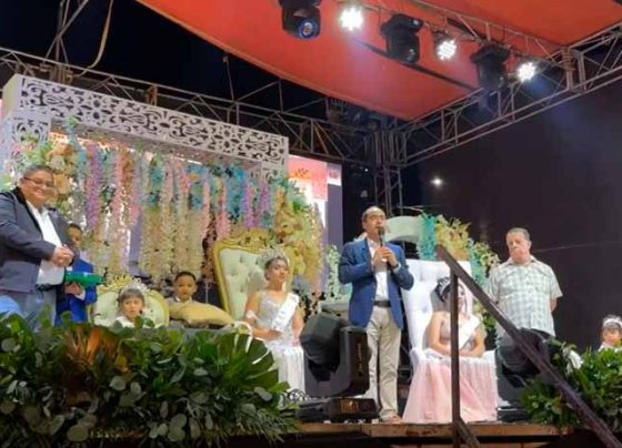 Encabeza Pepe Saldívar ceremonia de coronación de las fiestas patronales de la Comunidad de La Zacatecana   