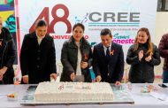 Celebra Gobierno de Zacatecas 48 Aniversario del CREE