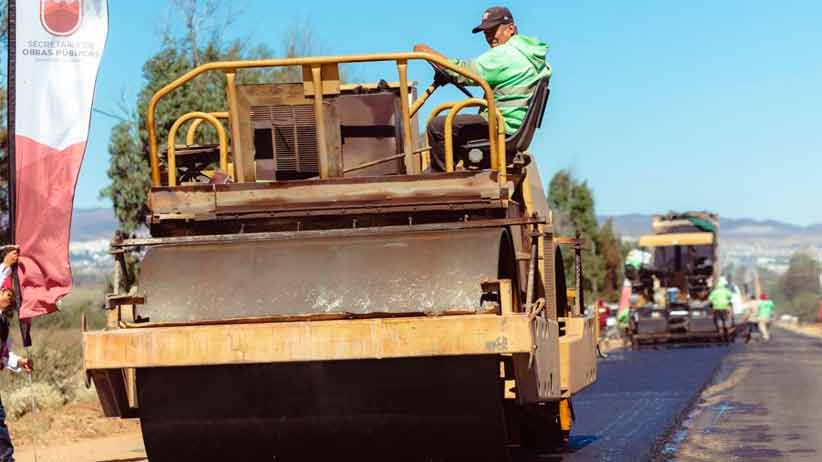 Supervisa Gobernador rehabilitación de carretera Guadalupe-Cuauhtémoc