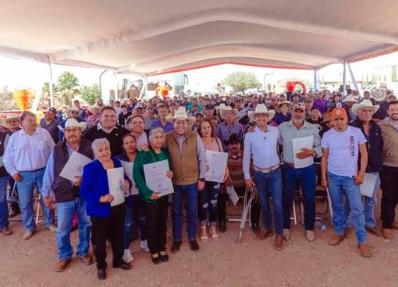 Entrega Gobernador David Monreal Ávila 8.9 mdp en apoyos a campesinos de Guadalupe