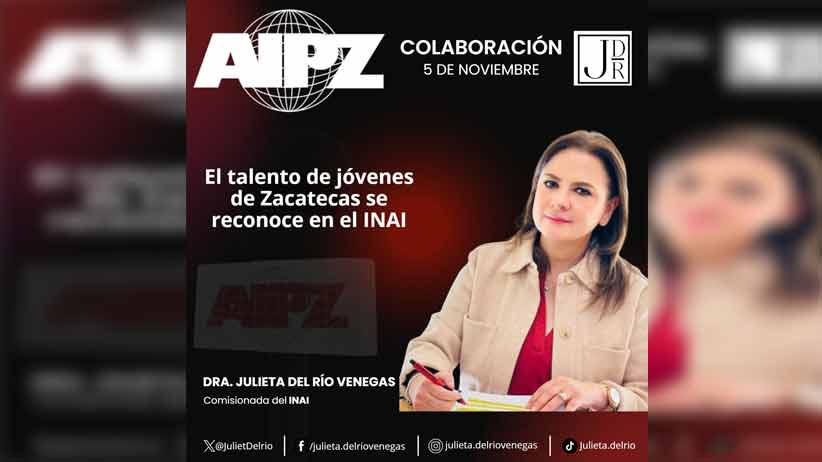 El talento de jóvenes de Zacatecas se reconoce en el INAI