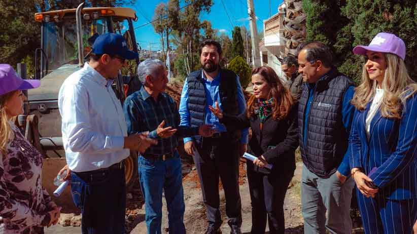 Supervisa Gobierno de Zacatecas avance de obra hidráulica en colonia Tecnológica